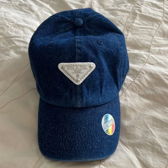 NEW KBETHOS Luxury Denim Hat Solid Flat Brim Bill Fitted Baseball Cap - Walmart.com main image 4